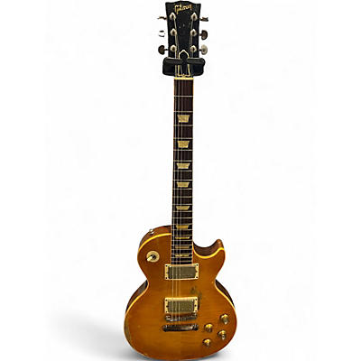Used Gibson DAX&CO "GREENY" LES PAUL Lemonburst Solid Body Electric Guitar