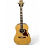 Used Gibson DELUXE STUDIO Natural Acoustic Electric Guitar Natural