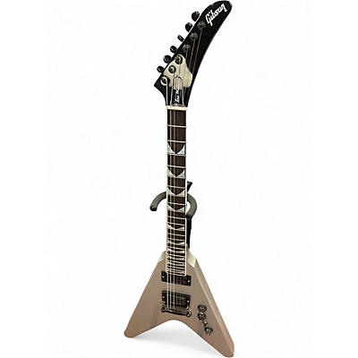 Used Gibson DSVX0051BC1 Silver Metallic Solid Body Electric Guitar