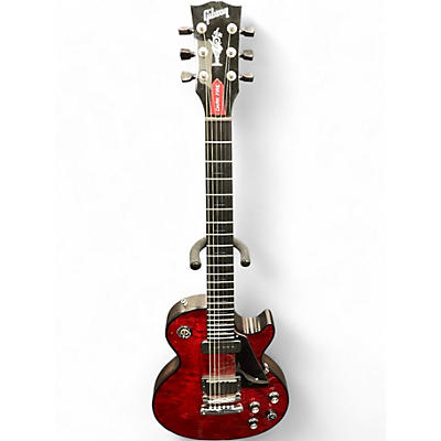 Used Gibson Dark Fire Les Paul RED Solid Body Electric Guitar