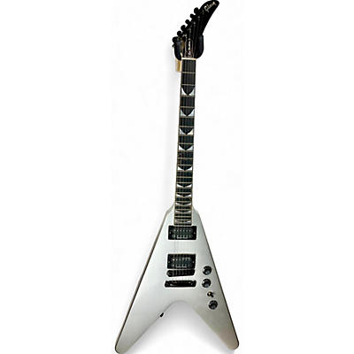 Gibson Used Gibson Dave Mustaine Flying V Black and Silver Solid Body Electric Guitar