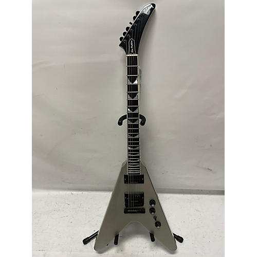 Gibson Used Gibson Dave Mustaine Flying V EXP Metallic Silver Solid Body Electric Guitar Metallic Silver