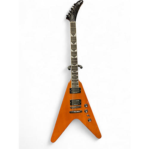 Used Gibson Dave Mustaine Flying V Natural Solid Body Electric Guitar Natural