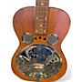 Used Gibson Dobro Hound Dog Deluxe Square Neck Brown Resonator Guitar Brown