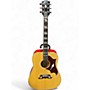 Used Gibson Dove Natural Acoustic Electric Guitar Natural