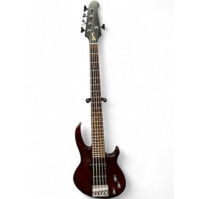 Used Gibson EB5 5 String Cherry Electric Bass Guitar