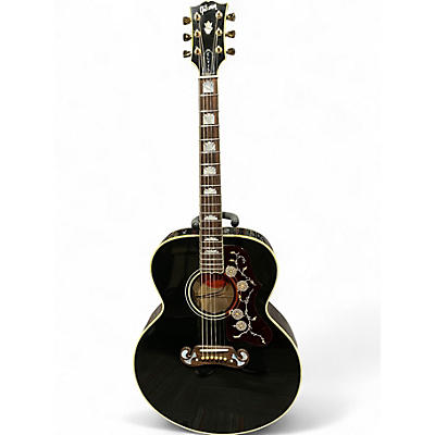 Used Gibson ELVIS SJ-200 Black Acoustic Electric Guitar