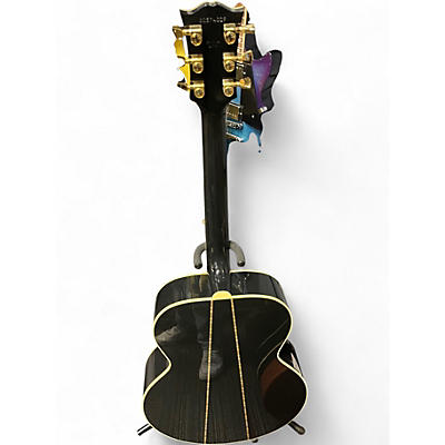 Used Gibson ELVIS SJ200 Ebony Acoustic Electric Guitar