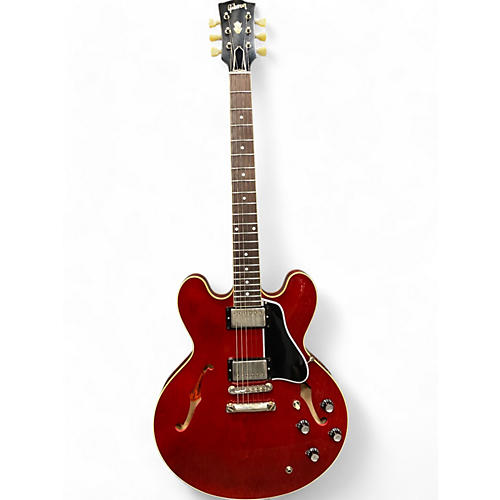 Used Gibson ES-335 1961 REISSUE VOS Worn Cherry Hollow Body Electric Guitar Worn Cherry