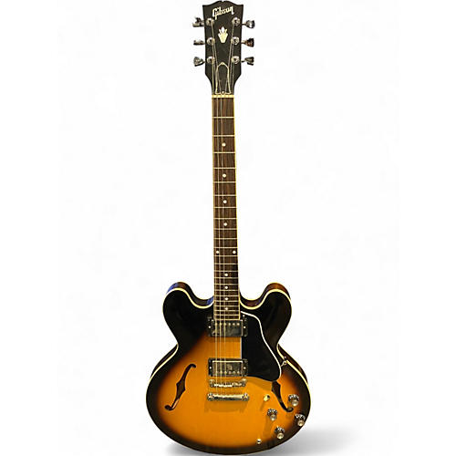 Used Gibson ES 335 2 Color Sunburst Hollow Body Electric Guitar 2 Color Sunburst