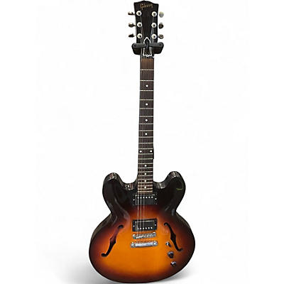 Used Gibson ES 335 2 Knob 2 Tone Sunburst Hollow Body Electric Guitar