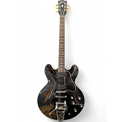 Used Gibson ES-335 60's Dot Ebony Hollow Body Electric Guitar