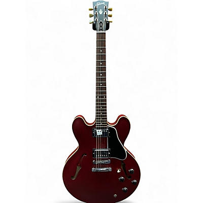 Used Gibson ES 335 Cherry Hollow Body Electric Guitar