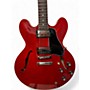Used Gibson ES-335 Cherry Red Hollow Body Electric Guitar Cherry Red