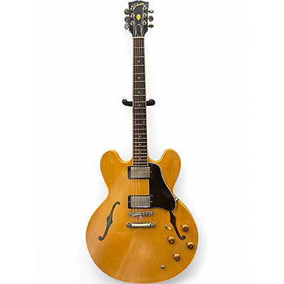 Used Gibson ES-335 Natural Hollow Body Electric Guitar