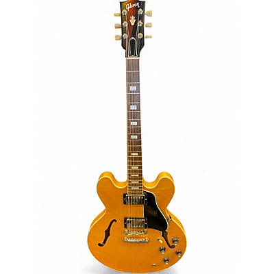 Used Gibson ES 335 Natural Hollow Body Electric Guitar