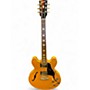 Used Gibson ES 335 Natural Hollow Body Electric Guitar Natural