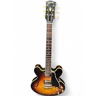 Used Gibson ES-335 TABACCO BURST Hollow Body Electric Guitar
