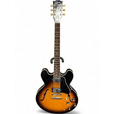 Used Gibson ES 335 Vintage Sunburst Hollow Body Electric Guitar
