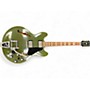 Used Gibson ES-345 64 REISSUE OLIVE DRAB Hollow Body Electric Guitar OLIVE DRAB