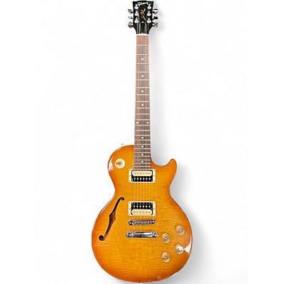 Used Gibson ES Les Paul Caramel Burst Hollow Body Electric Guitar