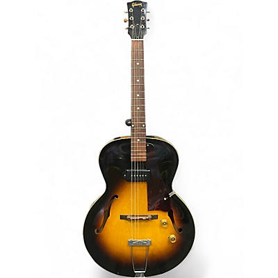 Used Gibson ES125 Brown Sunburst Hollow Body Electric Guitar