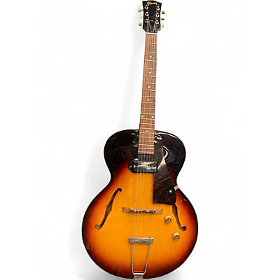 Used Gibson ES125T 2 Color Sunburst Acoustic Electric Guitar