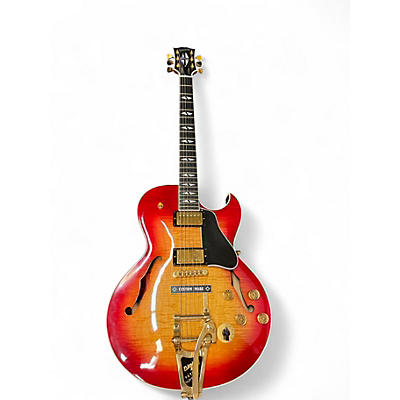 Used Gibson ES137CU Cherry Sunburst Hollow Body Electric Guitar