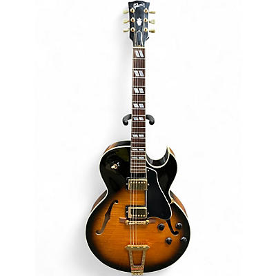 Used Gibson ES175 2 Color Sunburst Hollow Body Electric Guitar