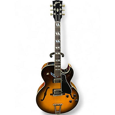 Used Gibson ES175 2 Tone Sunburst Hollow Body Electric Guitar