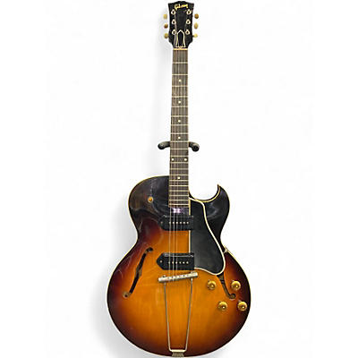 Used Gibson ES225TD 2 Color Sunburst Acoustic Electric Guitar