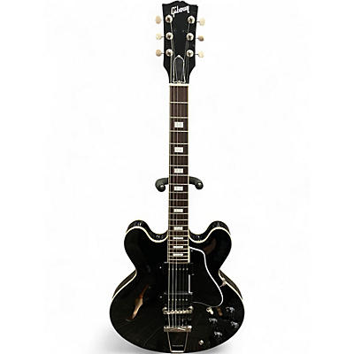 Used Gibson ES330 Black Hollow Body Electric Guitar