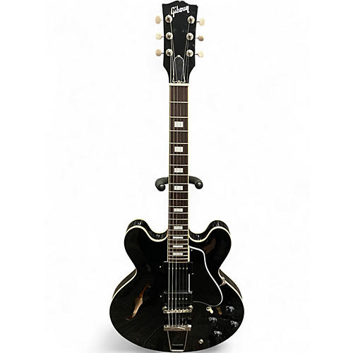 Used Gibson ES330 Black Hollow Body Electric Guitar Black