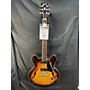 Used Gibson Used Gibson ES335 3 Tone Sunburst Hollow Body Electric Guitar 3 Tone Sunburst