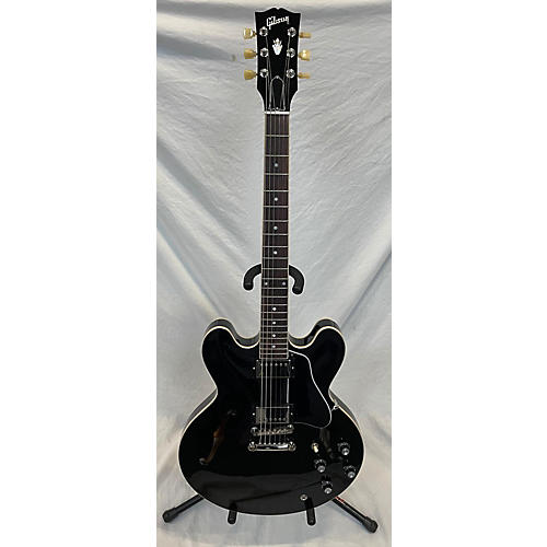 Gibson Used Gibson ES335 Black Hollow Body Electric Guitar Black