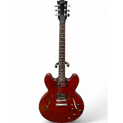 Used Gibson ES335 Cherry Hollow Body Electric Guitar