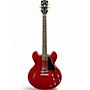 Used Gibson ES335 Cherry Hollow Body Electric Guitar Cherry