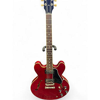 Used Gibson ES335 Cherry Hollow Body Electric Guitar