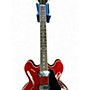 Used Gibson ES335 Cherry Hollow Body Electric Guitar Cherry