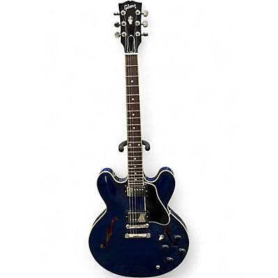 Used Gibson ES335 Deep Ocean Burst Hollow Body Electric Guitar