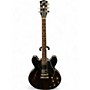 Used Gibson ES335 Dot Reissue Black Hollow Body Electric Guitar Black