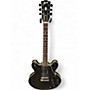Used Gibson ES335 Dot Reissue Trans Black Hollow Body Electric Guitar Trans Black