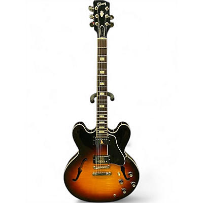 Gibson Used Gibson ES335 Figured 3 Color Sunburst Hollow Body Electric Guitar