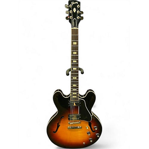 Gibson Used Gibson ES335 Figured 3 Color Sunburst Hollow Body Electric Guitar 3 Color Sunburst