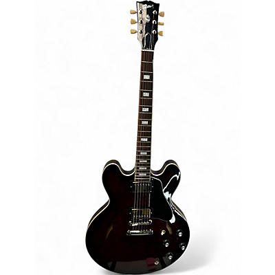 Used Gibson ES335 Figured BLOOD MOON BURST Hollow Body Electric Guitar