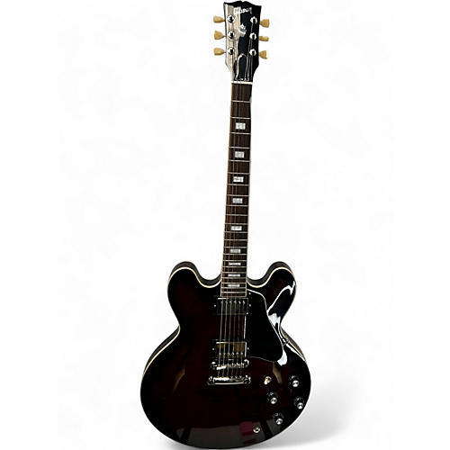 Used Gibson ES335 Figured BLOOD MOON BURST Hollow Body Electric Guitar BLOOD MOON BURST
