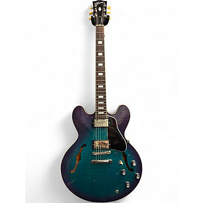 Used Gibson ES335 Figured BLUE BERRY BURST Hollow Body Electric Guitar