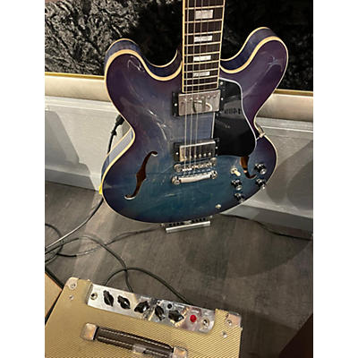 Gibson Used Gibson ES335 Figured Blue Burst Hollow Body Electric Guitar