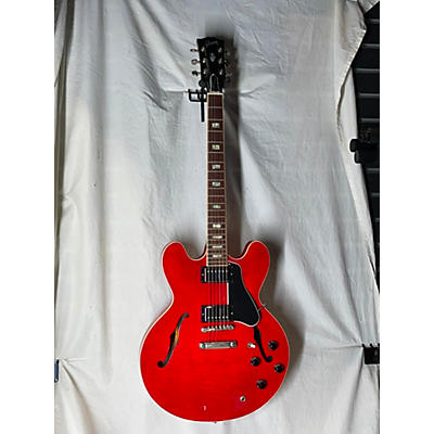 Used Gibson ES335 Figured Cherry Hollow Body Electric Guitar