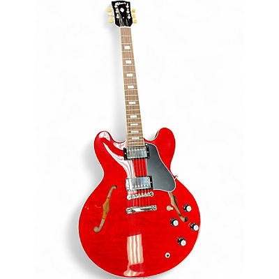 Used Gibson ES335 Figured Cherry Hollow Body Electric Guitar
